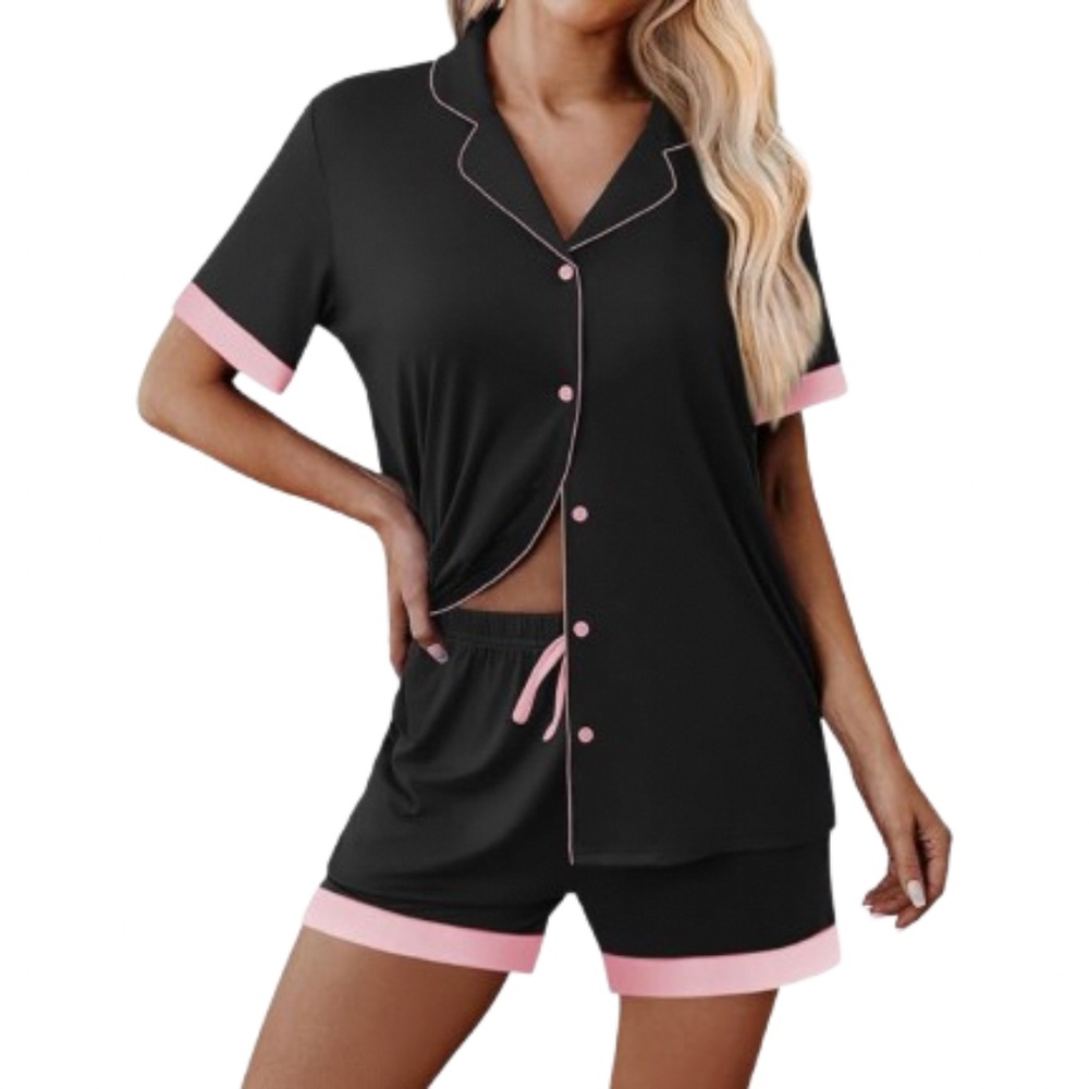 NWT Remidoo Button Down Pajamas Set Size Small